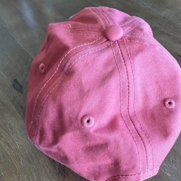 Life Is GOOD Jake Snowboarding Hat Orange/Pink Peach‎ Adjustable Strap Back Cap - Picture 4 of 6